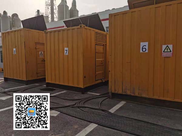 海东租赁发电机150kw发电机要用多大电缆?