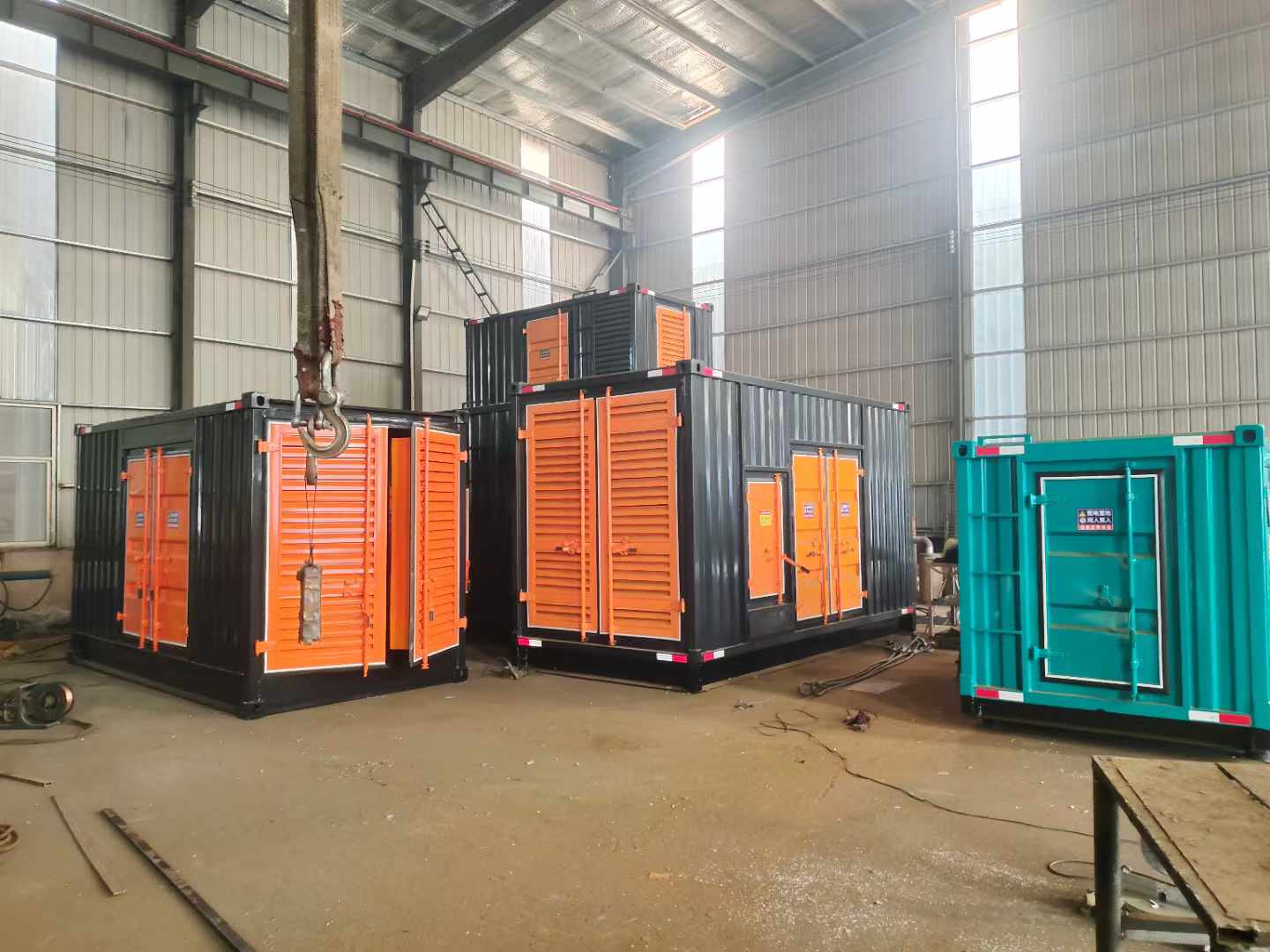 海东500kw柴油发电机组可以带动多少功率设备？